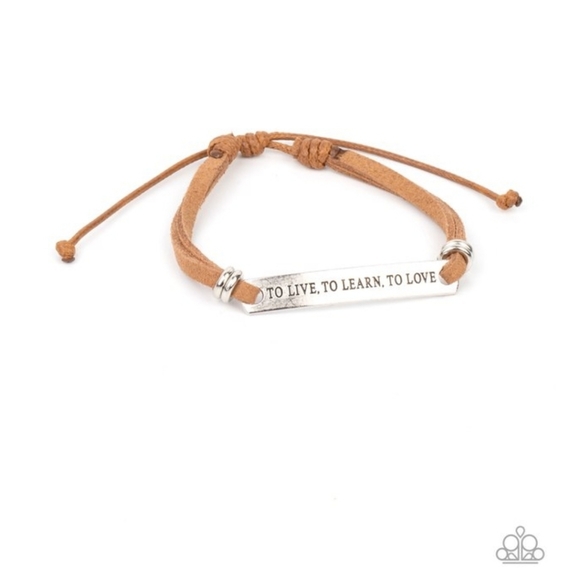 To Live, To Learn, To Love Bracelet - Picture 2 of 2